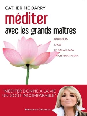 cover image of Méditer avec les grands maîtres